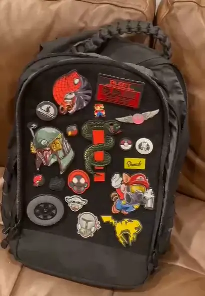 tactical backpack patches credit@Trevor Deal