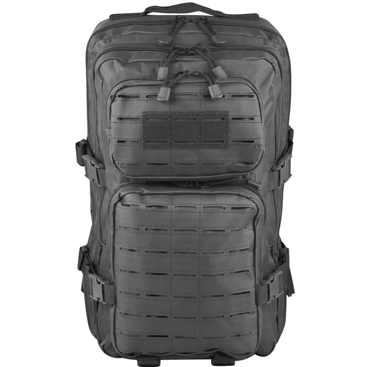 black military grade backpack assault pack