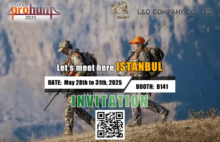 Invitation to Visit Us at Istanbul Prohunt 2025