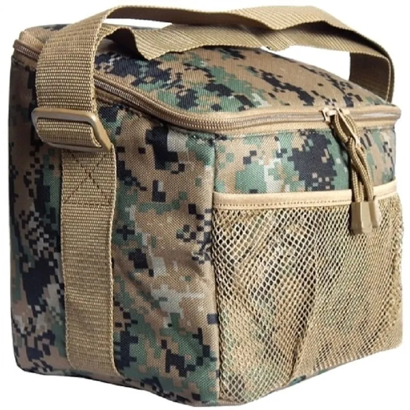 tactical camo insulated lunch bag