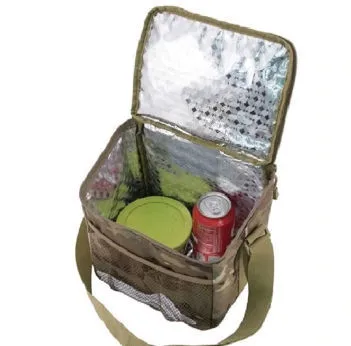 opend insulated lunch bag