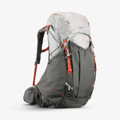 French backpack brands-Forclaz Women's Ultralight Backpacking Backpack 45+10 L
