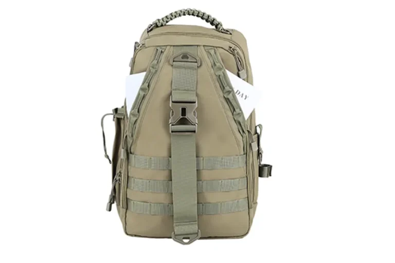 green custom tactical backpack