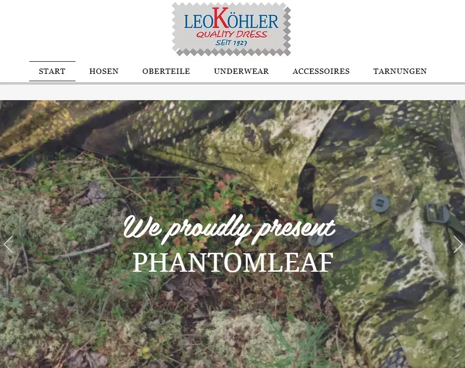 German tactical vest manufacturers, Leo Köhler GmbH