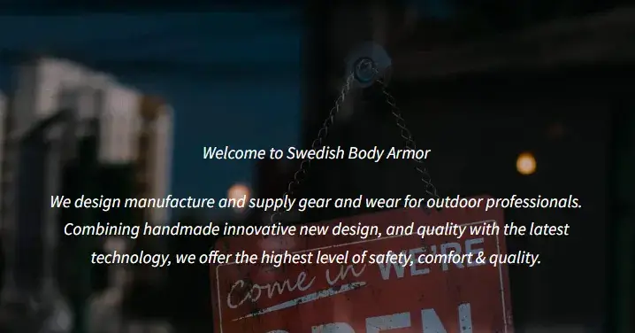 Swedish Body Armor