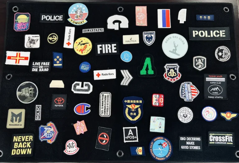 custom logo patches and labels