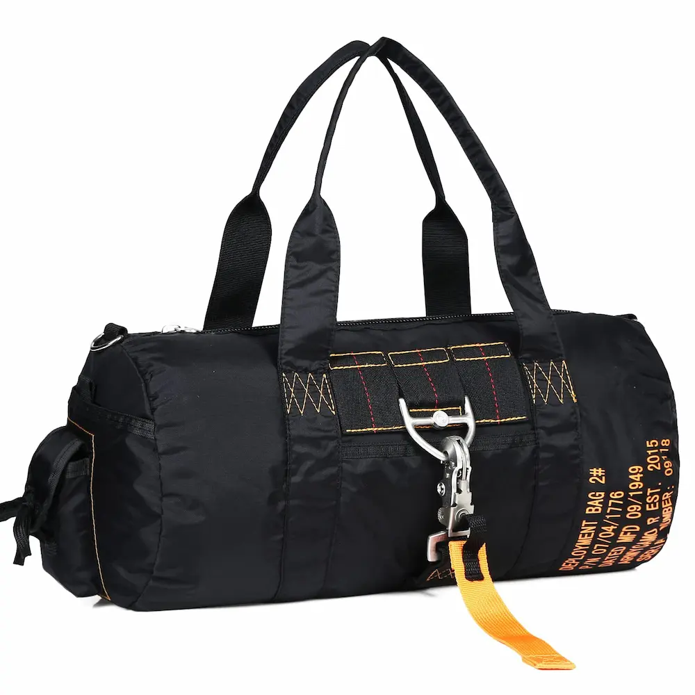 Black Tactical Deployment Duffel Bag