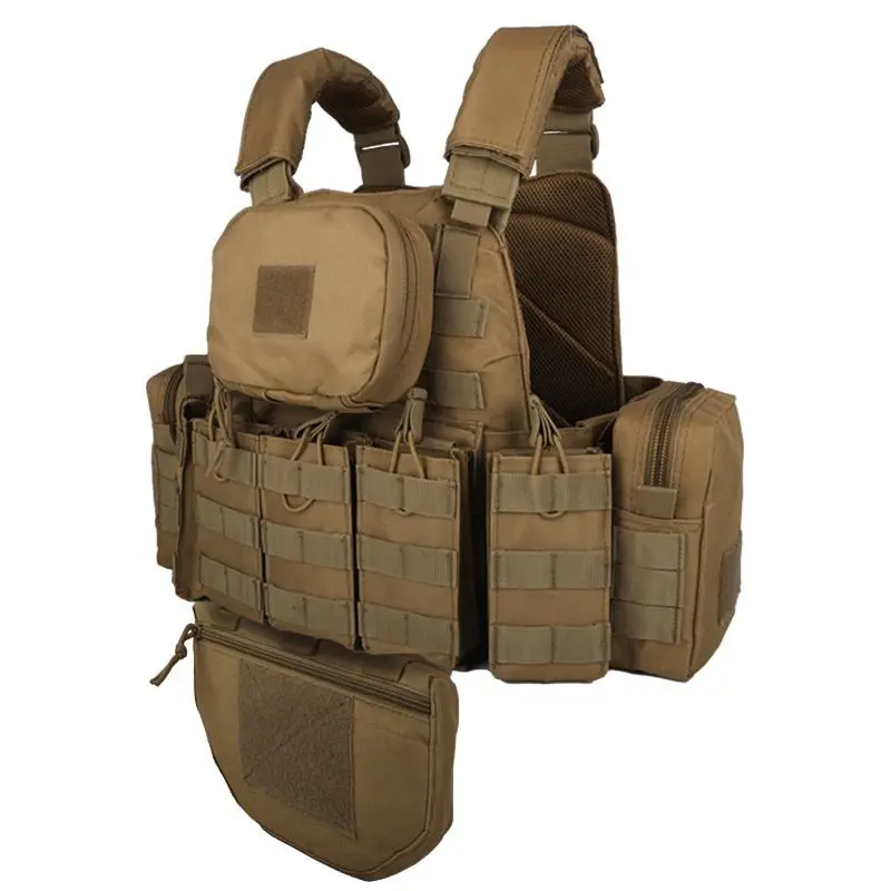 Coyote MOLLE tactical vest