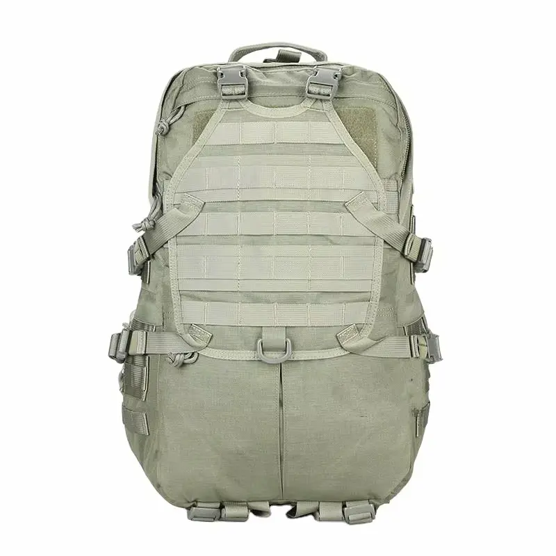 Mochila tática militar modular cinzenta
