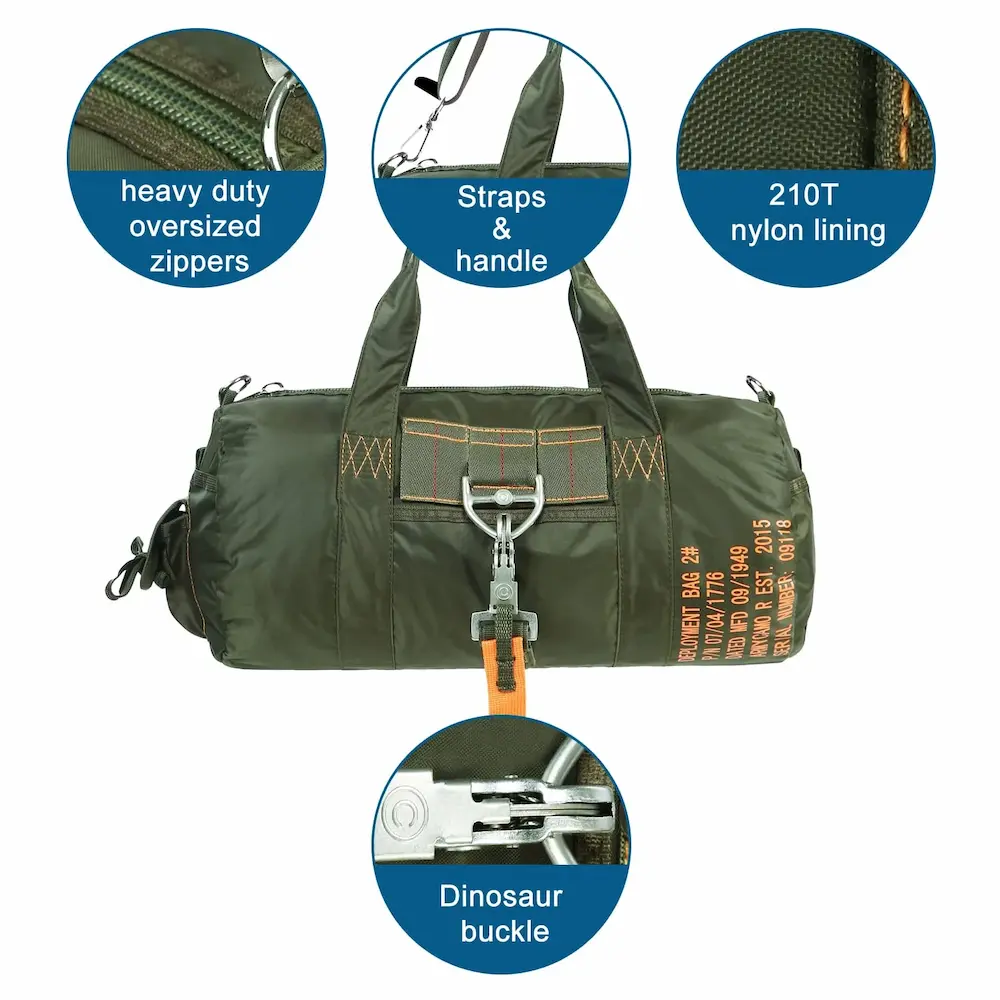 Heavy-Duty Tactical Gear Bag