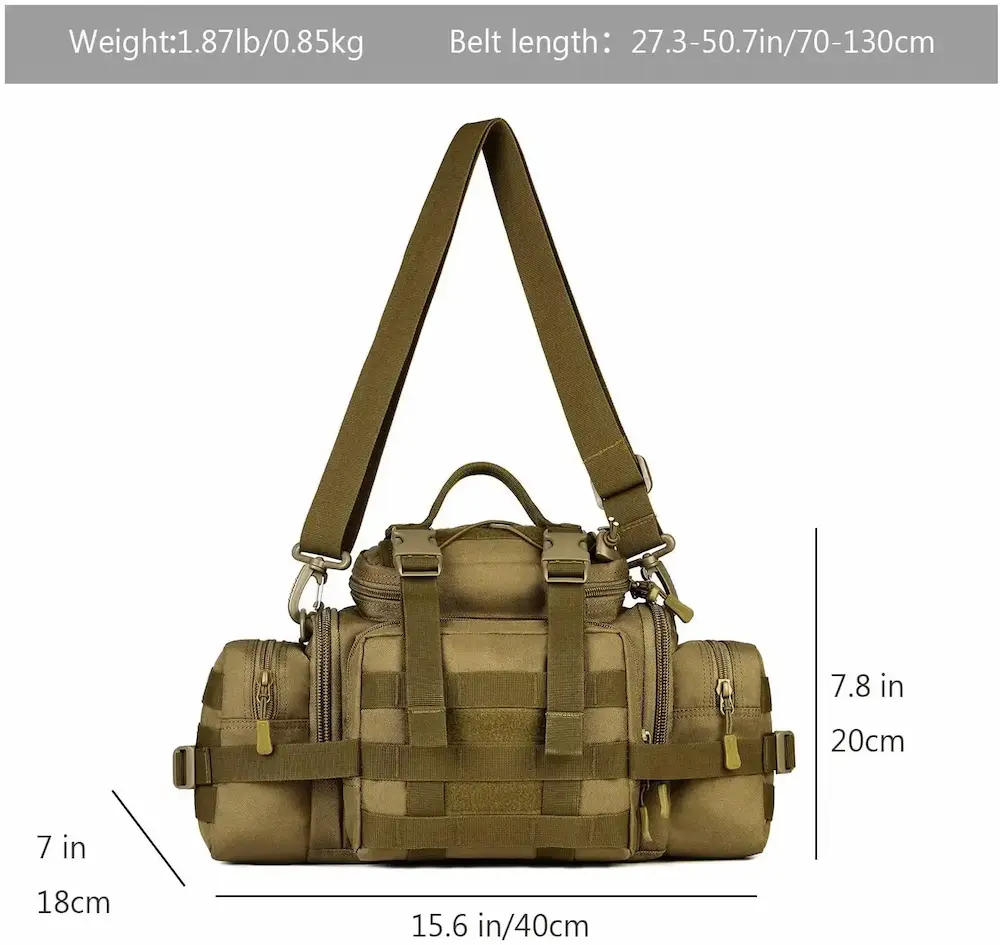 MOLLE Modular Tactical Lumbar Pack