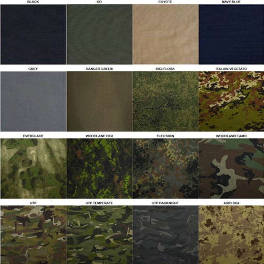 цвет тактического снаряжения