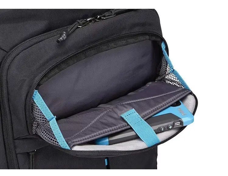 Black EDC Backpack (Inner Slot) – Padded Electronics Pocket (Holds Power Bank)