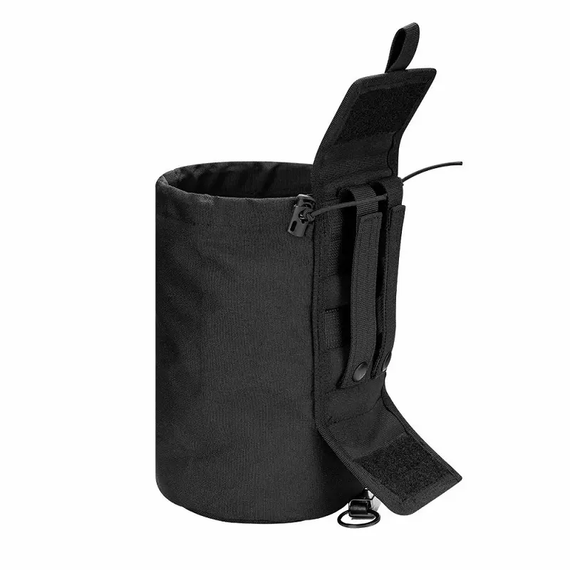 Black Quick-Fold Tactical Storage Pouch