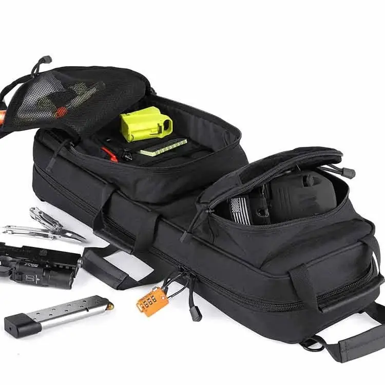 Black Tactical Firearm Storage & Transport Case