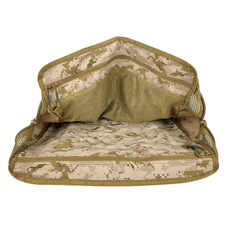 Desert Camo Heavy-Duty Kit Carry Bag– Inner Mesh Compartments