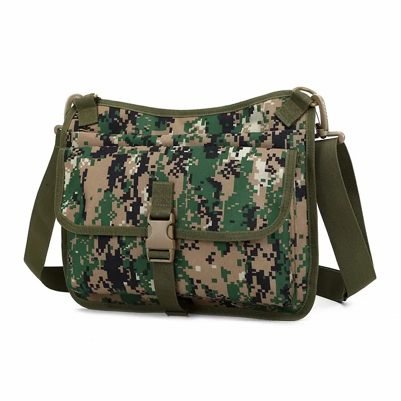 Digital Woodland Camo Crossbody Bag