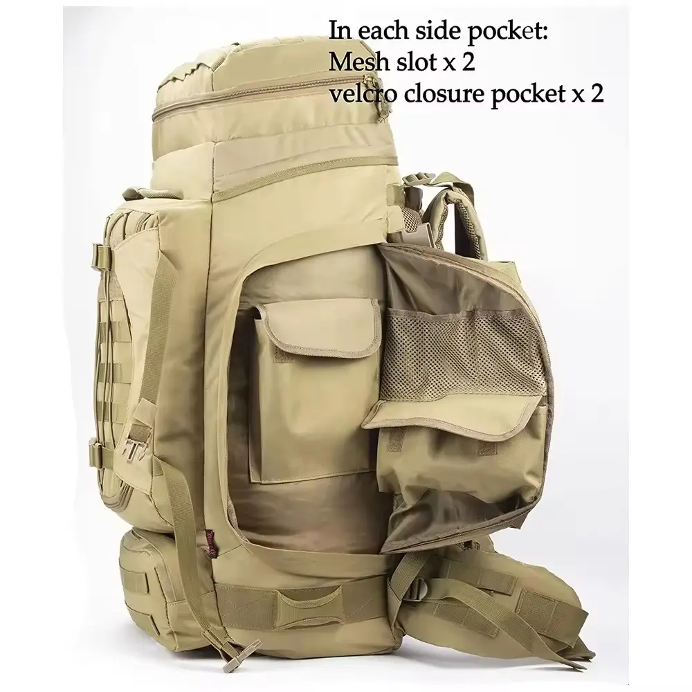 Large MOLLE Tactical Backpack with Internal Frame