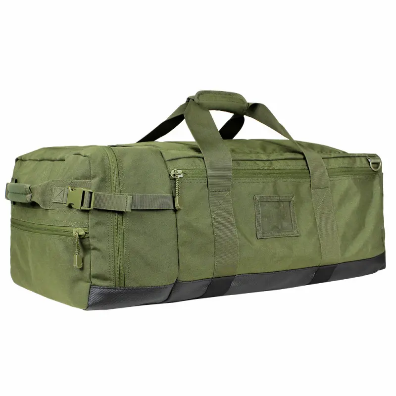 Military Tactical Duffel with Clear ID Pocket
