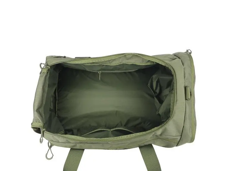 OD Green tactical duffel bag– Spacious Main Compartment