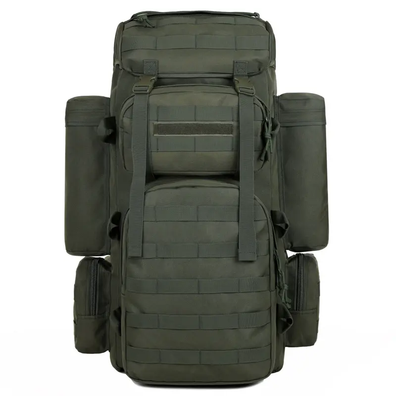 Olive Heavy-Duty MOLLE Tactical Rucksack