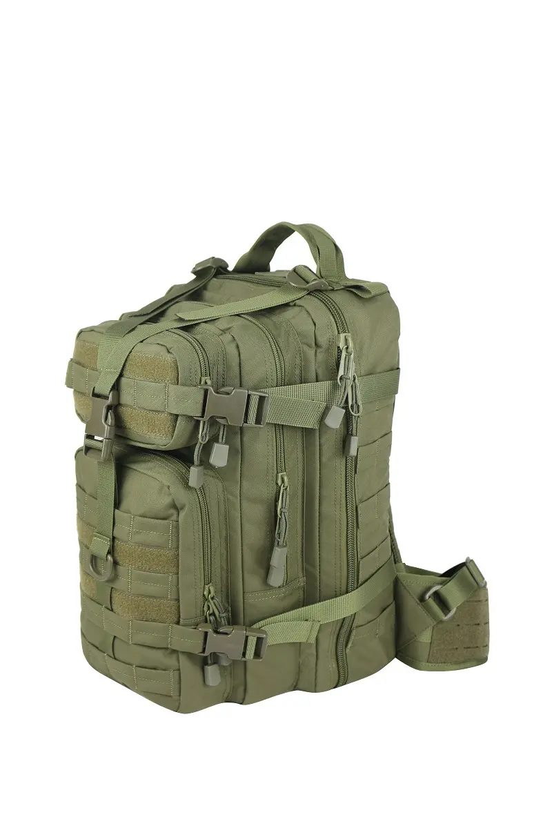 Olive Tactical Plate Carrier Backpack
