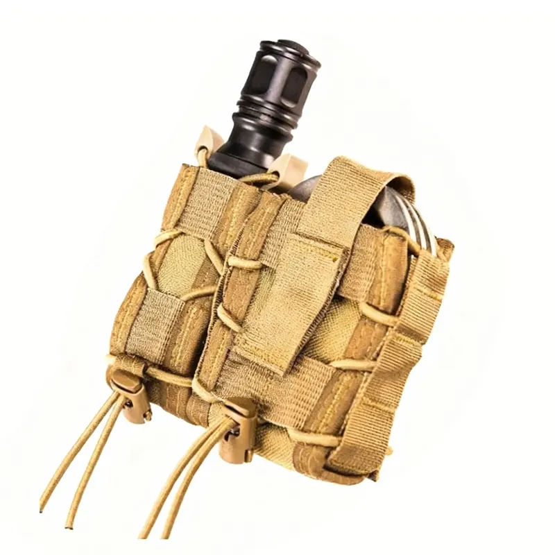 Tan Tactical διπλή θήκη γεμιστήρα