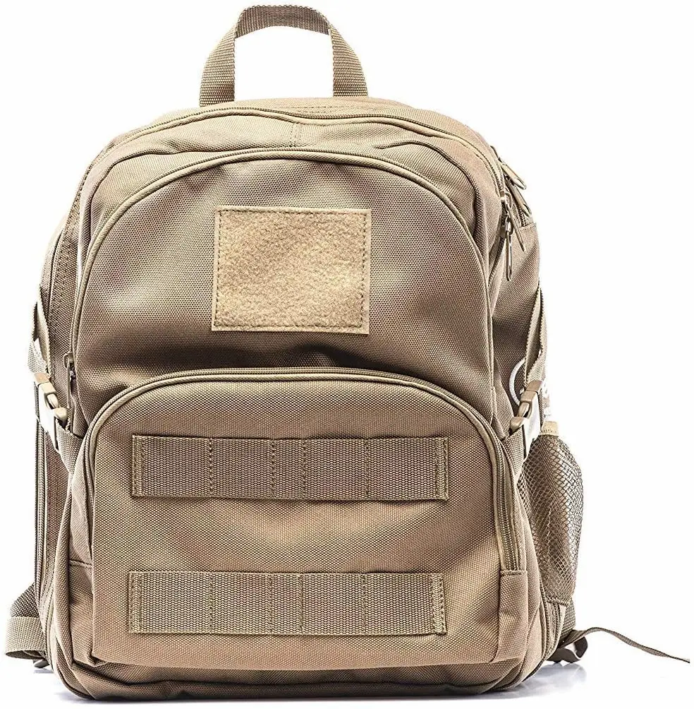 Tan Tactical Firearm & Ammo Storage Backpack