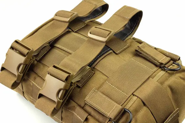 Tan drop-leg tactical pouch