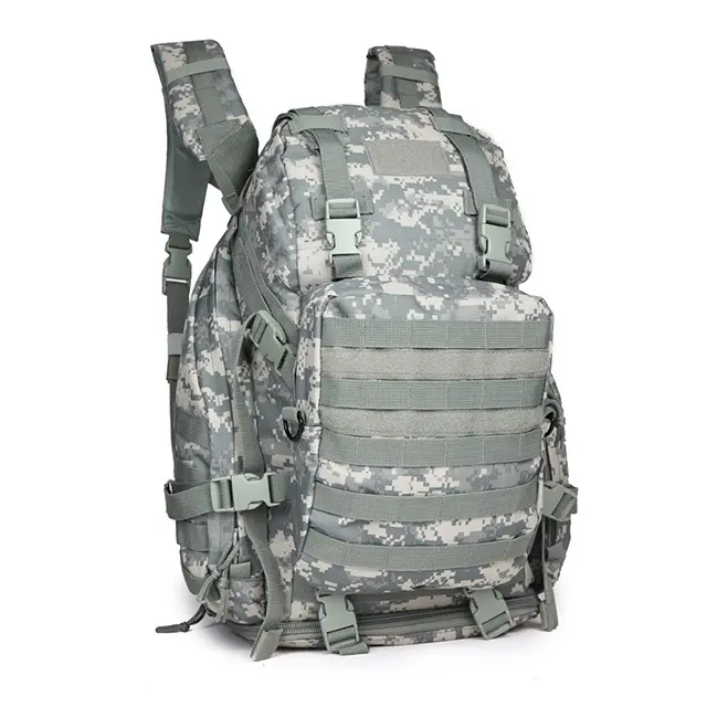 expandable MOLLE military backpack with detachable front bag