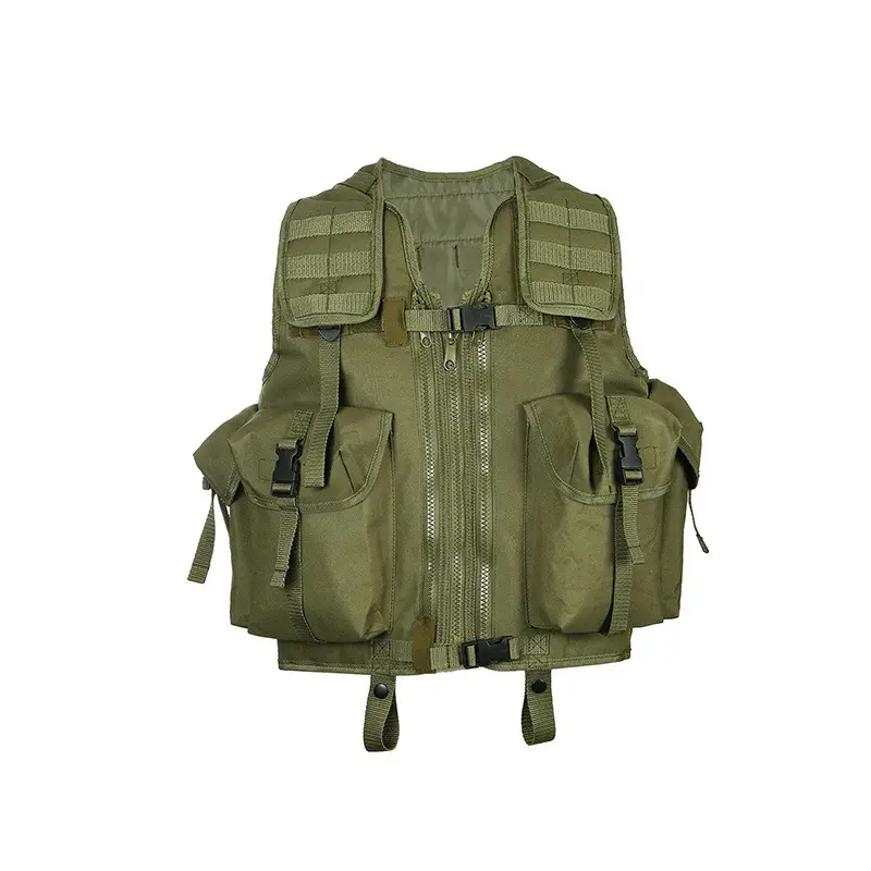 green tactical safety vest