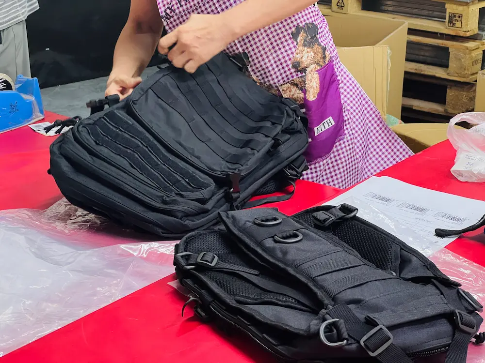 tactical backpack factory China