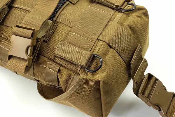 tan modular pouch