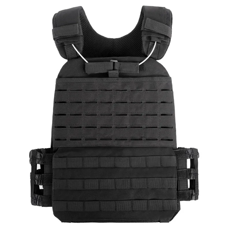 Black Adjustable Weighted Vest