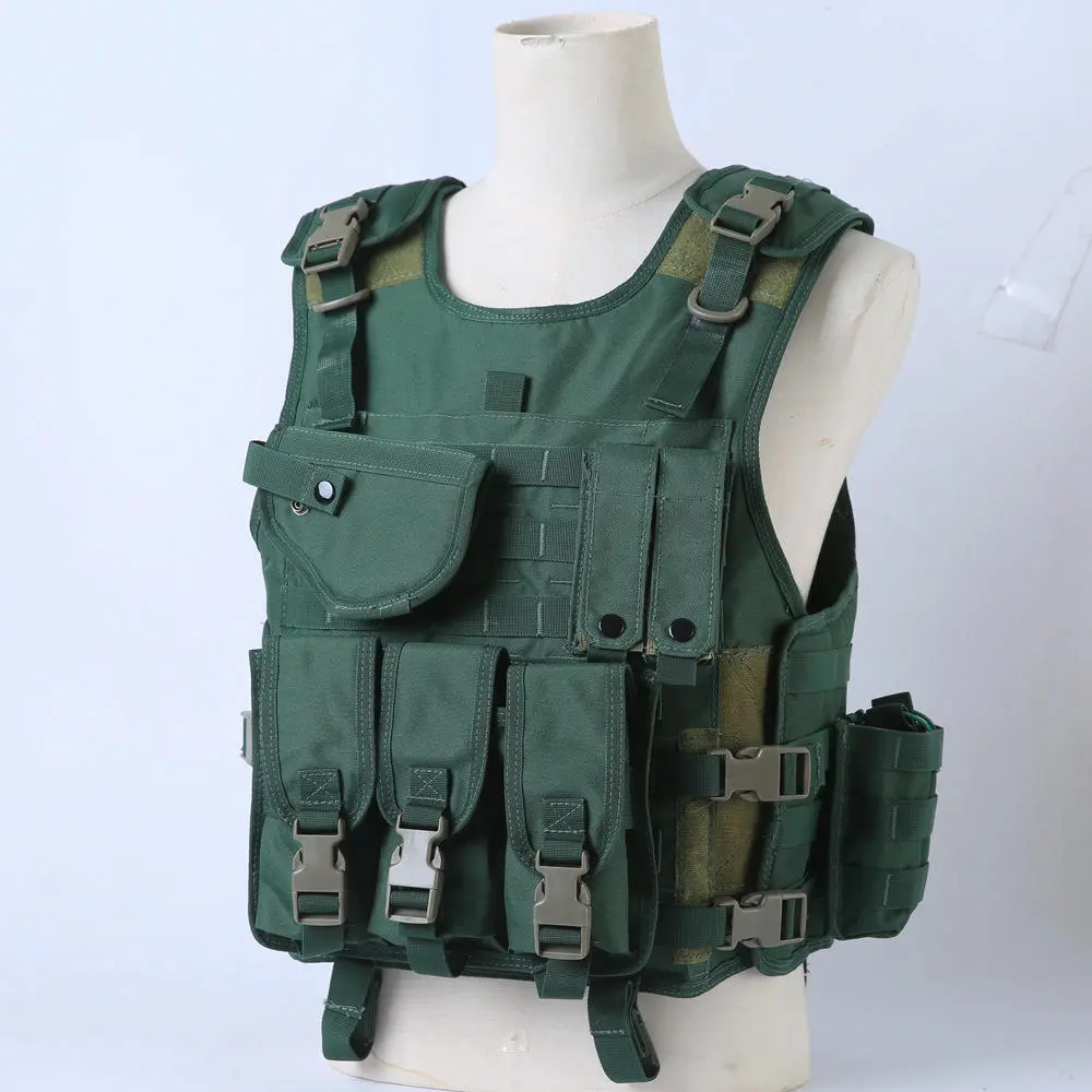 Green Tactical Combat Vest