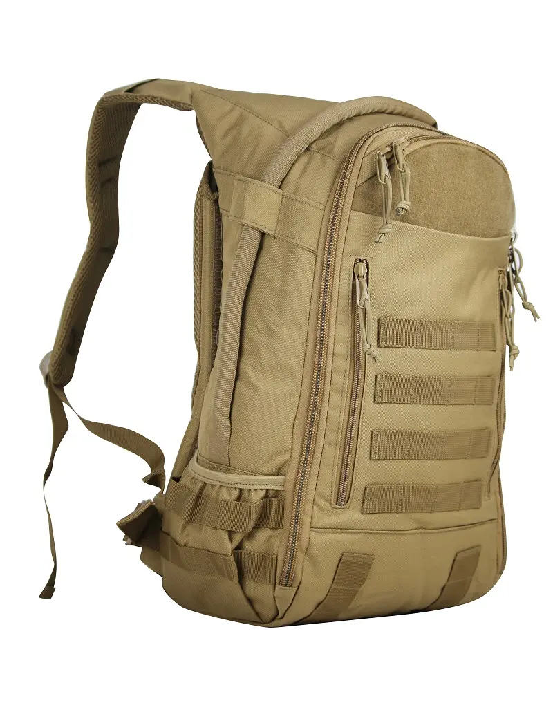 Tan Multi-Purpose Tactical Wickeltasche, Seite MOLLE Gurtband & Riemen